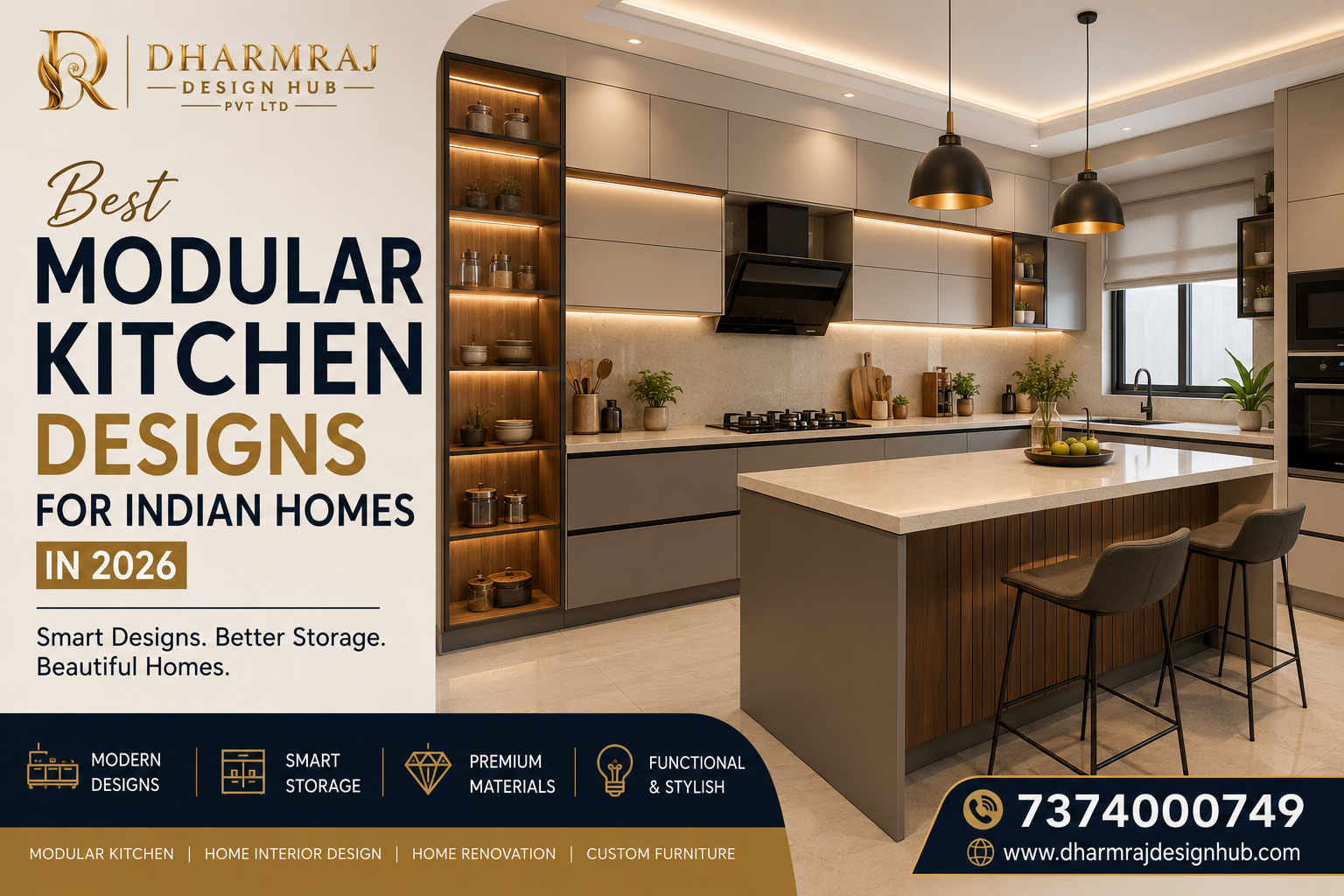 Best Modular Kitchen Designs for Indian Homes in 2026